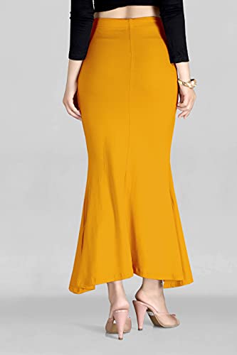 Image of Flare Saree Silhouette, Saree Shapewear,Saree contour, Saree Shaper, Petticoat, Skirts for Women & Girls, Cotton Lycra Shape Wear for Saree