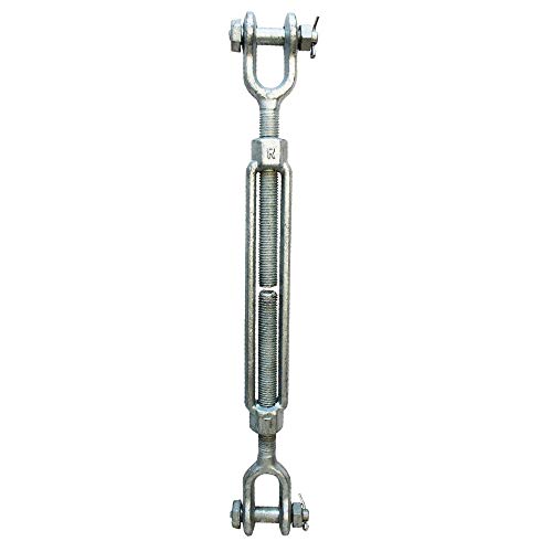 Tensor marino 1/2" x 9" tipo quijada Quijada galvanizado acero forjado en caliente con capacidad de carga 2200 Lbs