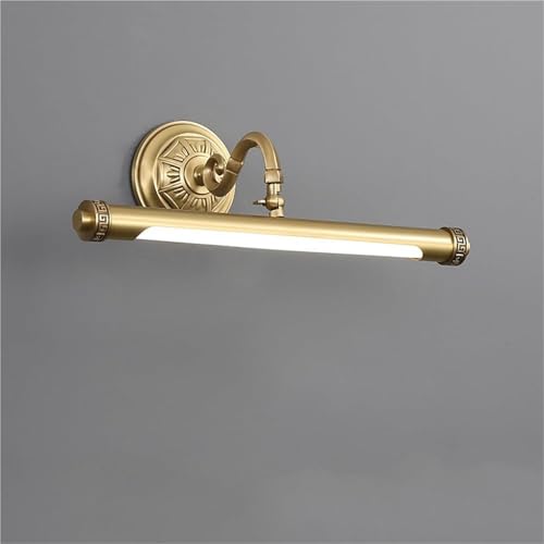Luminaire de vanité de salle de bain en laiton anti-éblouissement LED