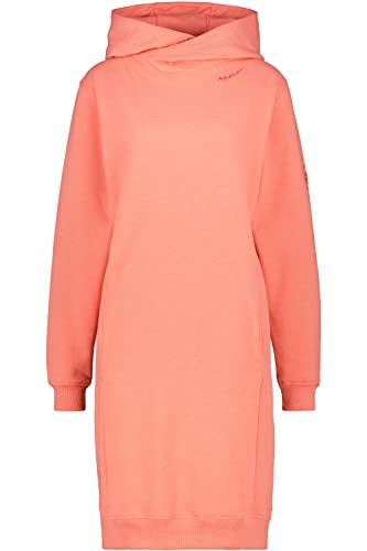 Alife and Kickin Damen JiliaAK A Sweatdress Sweatkleid Kleid, Salmon...