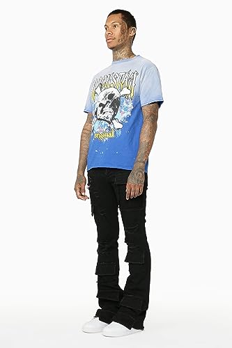 Men's Glenn Stacked Flare Jean3
