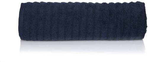 Image of Casa Copenhagen - Egyptian Cotton Emerald 6 Pcs Face Towel (30 X 30 cm) Colour : Navy Blazer