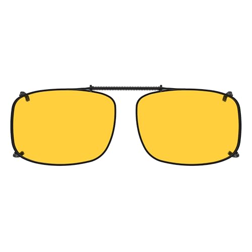 Image of Eyekepper Clip on Sunglasses Over Eyeglasses, 57 * 39MM | Sunglass Clips, Polarized Clip-on Shades, Men's Clip ons, Clipon for Women, Attachment for Eyeglass, Snap on 57mmX39mm Lenses