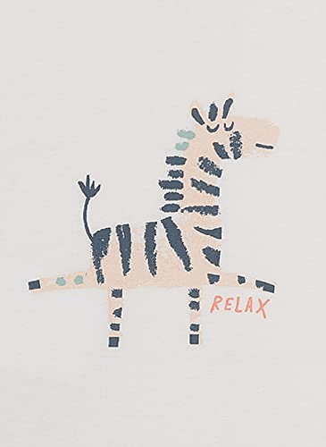 Sanetta 232720 Set di Pigiama, White Pebble, 128