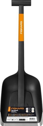Fiskars Plus Pelle à Neige robuste 63 cm à finition acier inoxydable - 6