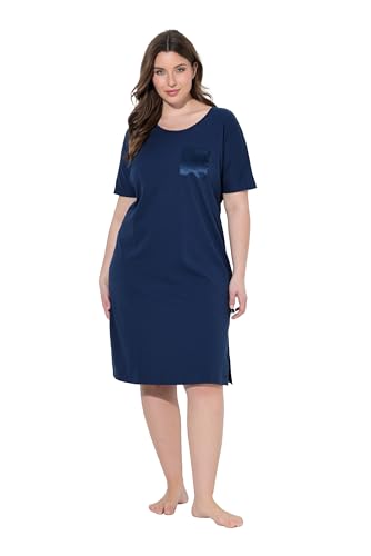 Chemise de nuit en satin grande taille avec poche Ulla Popken