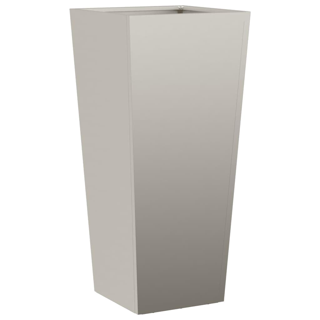 Generico Fioriere da Giardino 2 pz 35x35x75 cm in Acciaio Corten,Prato e Giardino,Giardinaggio,Vasi e fioriere-851093