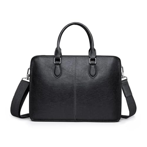 Men's Bag New Men's Business Travel Handbag Genuine Leather Top Layer Cowhide Vintage Briefcase