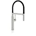Grohe 30295DC0 Essence New Semi-Pro Single Handle Kitchen Faucet, Supersteel Infinityfinish