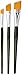 Produktbild Plaid: Craft 1278 Nylon One Stroke Pinsel Set-3 kg