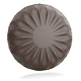 ANNNWZZD Air Tags アイテムファインダーは、Apple Find My APP(iOSのみ)に対応。鍵、荷物、バックパックなどのトラッカータグ。防水Airtagホルダー付き。(Androidには非対応) - ブラウン