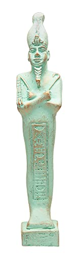 Estatua Osiris egipcia 7.5 pulgadas miniatura 6