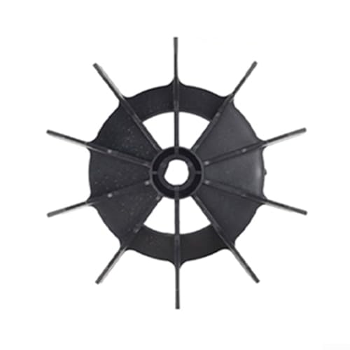 Direct Online - Repuesto de hoja de ventilador de compresor de aire para motor hecho de plástico con estructura estable, reducción de ruido y propiedades impermeables (152 x 14 mm)