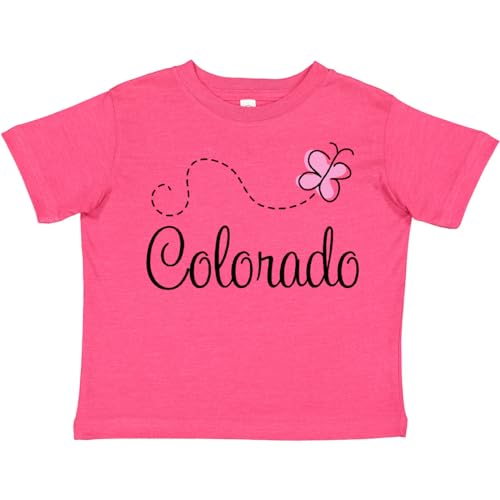 inktastic Butterfly Colorado Toddler T-Shirt