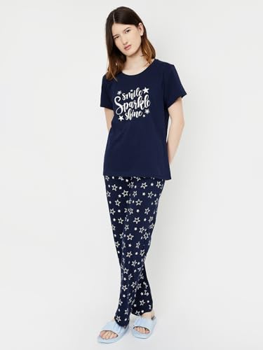 Image of Max Plus Size Women Printed PJ Set