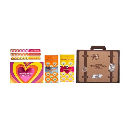Chocolates Marcos Tonda - Maletín Agatha | Chocolates Originales Para Regalar | Caja Para Regalar | Desde 1793 | Agatha Ruiz de la Prada