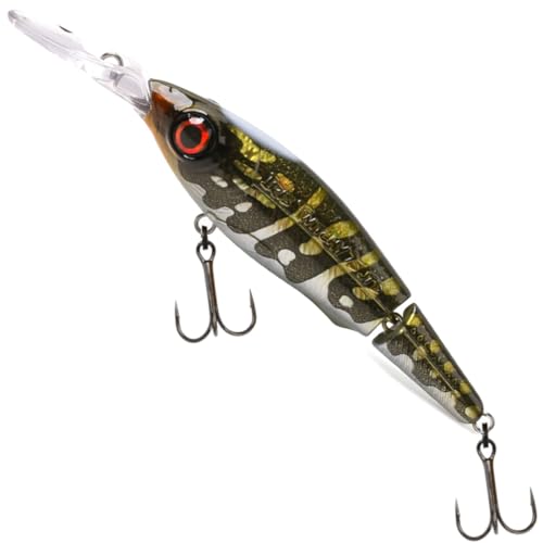 Spro Iris Twitchy JTD HL 7,5cm 8,5g - Zweiteiliger Wobbler, Farbe:Northern Pike