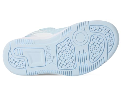 Image of PUMA Kids' Rebound Layup Mid Hook and Loop Sneakers