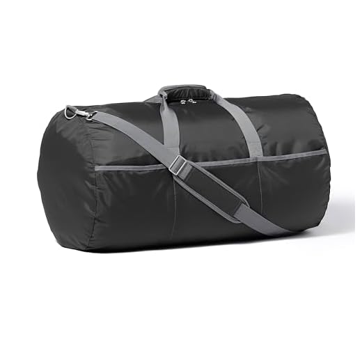 Amazon Basics Large Travel Luggage Duffel Bag, Black