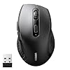 UGREEN Ratón Inalámbrico 2.4GHz Ergonómico Ratón Receptor USB 5 Niveles 1600 dpi, Compatible con Ordenador PC MacBook Portátil Windows 11 10 macOS Linux