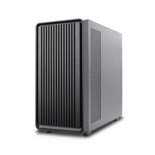 Image of Rosewill Helium NAS Duo | ATX Mid Tower Computer Case | Mesh Panel | 4 x 140mm PWM Fan | Support 8 x 3.5 HDD | ATX, Micro ATX, Mini-ITX Motherboard Compatible | 360mm AIO Supported | USB 3.2 Type-C |