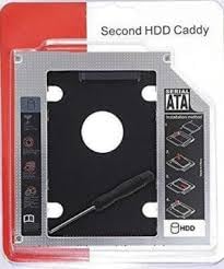 HDD Caddy for 9.5 mm Universal 2nd Bay SATA Hard Drive Caddy for CD DVD-ROM Drive Slot (for SSD and HDD) (B0CVG1T883) Amazon Price History, Amazon Price Tracker