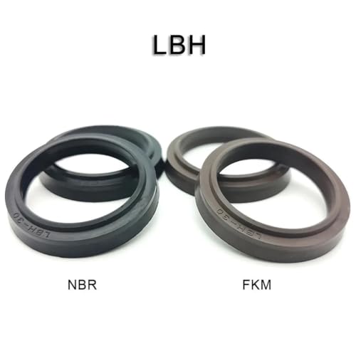 Junta de aceite LBH NBR de 45x53x6.5 mm para cilindro hidráulico 6