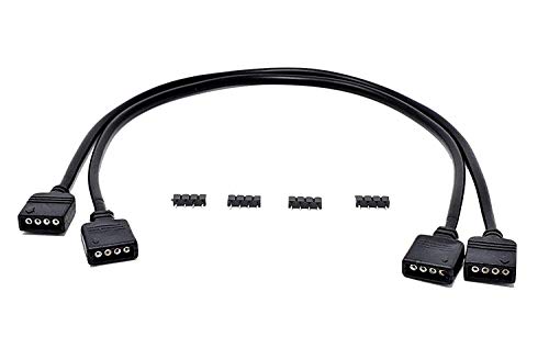 Image of Micro Connectors RGB Extension 50 cm Cable / 2-Pack