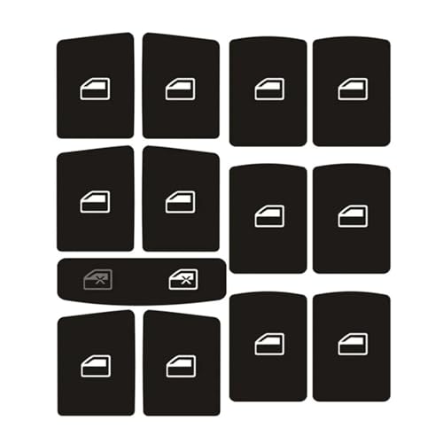 Autocollant Audi A3 8P de remplacement de qualité pour commande de phares - 3