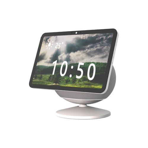 Support pour Echo Show 11 réglable anti-reflet blanc - 2