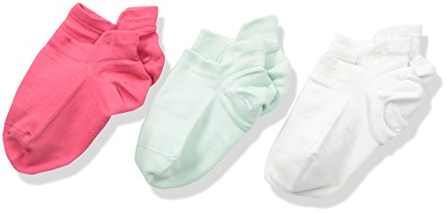 Stride Rite Girls' Little 3pk Light Weight Athletic Comfort Seam No Show