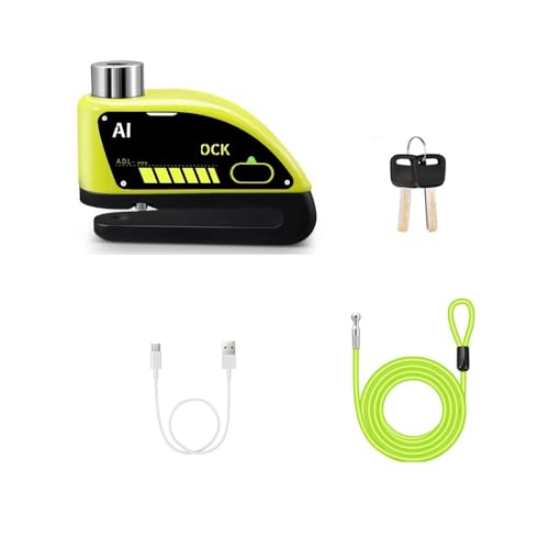 Blocco Del Freno A Disco Della Ruota Di Sicurezza Motociclo A Bicicletta Cordino Promemoria Lucchetto Portatile(Type 8)