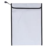 outdoorm 38 x 28 cm feuerfeste Tasche, multifunktional, wasserdicht, Aktentasche mit Reißverschluss