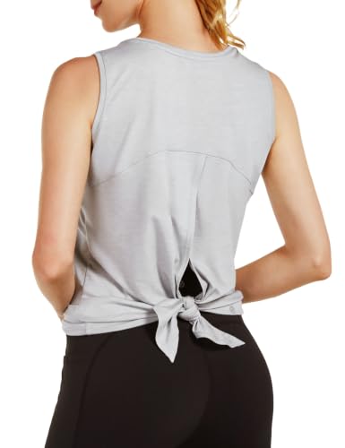 Image of baleaf Women's Workout Tank Tops Athletic Running Gym Yoga Shirts | Quick Dry, Moisture-Wicking, Loose Fit, Crew Neck, Stretchy, Comfy Soft, Breathable, Lightweight, Exercise, Hiking, Tennis