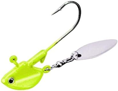 WorldCare® 3pcs Eyes Lifelike Fishing Lures Fish Head Diving Fish Jig s Kits Pecha Fishing Wobrs : Yellow