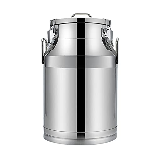Stainless Steel Storage Container for Liquids and Solids, Durable Transport Tank with Secure Lid for Various Industrial and Agricultural Applications