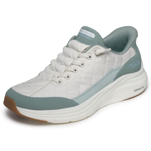 Skechers Sneakers Contour Foam da Donna, Salvia, 35