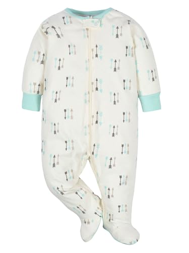 Gerber baby-boys 4 Pack Sleep 'N Play Footie