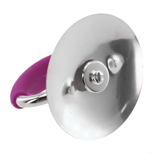 Pomo de repuesto para tapa de olla en acero inoxidable y núcleo de plástico para utensilios de cocina, uso de agarre fuerte y rendimiento resistente al óxido (naranja)