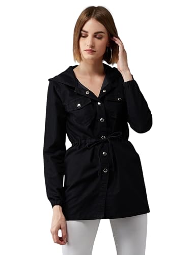 Veste longueur genou bleu roi avec col polo original Dolce Crudo
