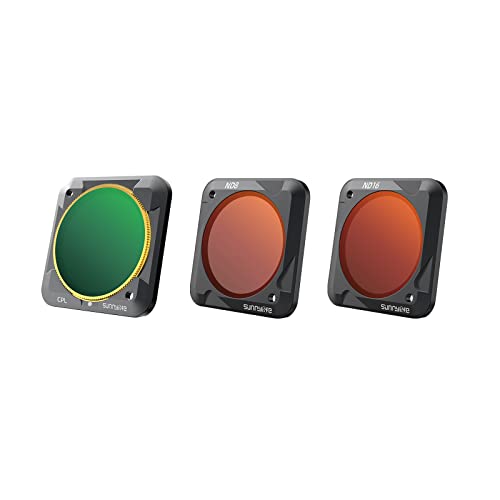 Image of Sunny Life Lens Filter Kit for Action 2 - Magnetic and Adjustable ND8, ND16, and CPL Filters - Perfect for Enhancing Image Quality and Control