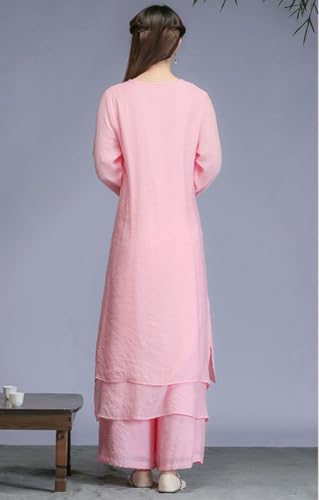 Conjunto de ropa Zen Two de manga larga con caída premium de pierna ancha 6