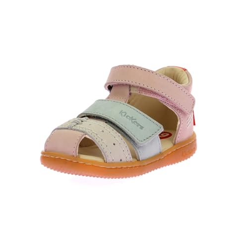 Kickers BAZAR,SANDALE BEBE ROSE CLAIR MULTI, 26 EU