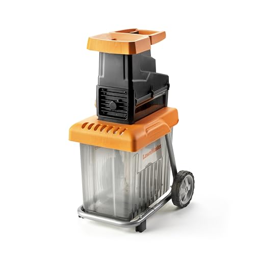 LawnMaster 2800W Quiet Garden Shredder Maximum diameter 42mm, 60 litre...