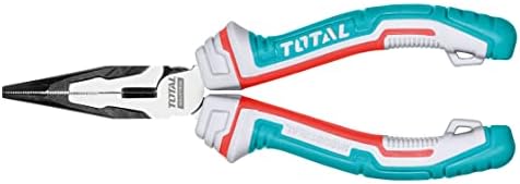 TOTAL - Alicate de Boca Plana Reforzado | 180 mm | Adecuado Para ...
