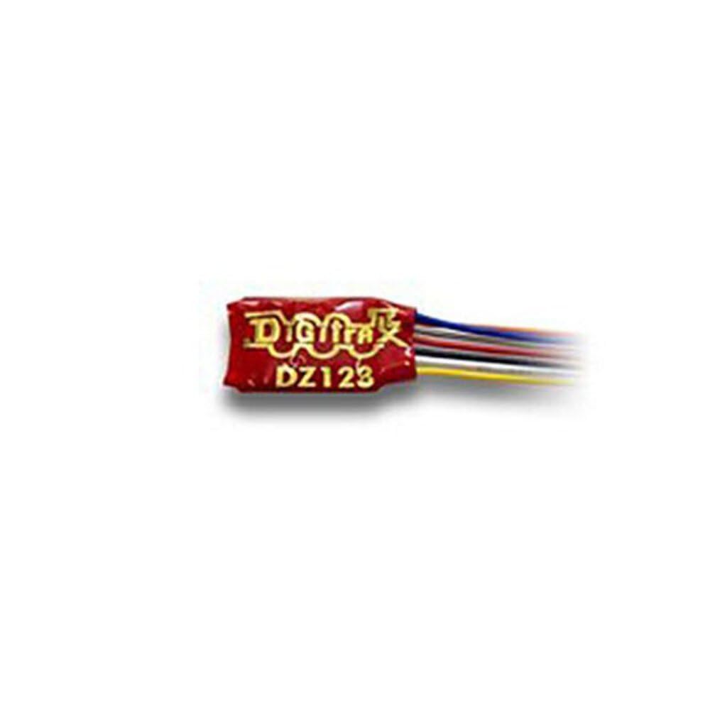 Digitrax DZ123 Z DCC Decoder, Wired 2 Function 1A by DIGITRAX, INC.