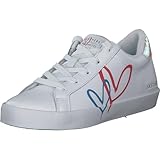 Skechers Diamond Starz Whole Heart, Zapatillas Mujer, White, 40 EU