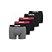 Produktbild Levis Herren Boxershort SOLID Basic Boxer 5er Pack Männer Stretch Unterhosen Unterwäsche Retroshorts Set Baumwolle Mehrfarbig XXL, Größe:XXL, Farbe:Black/Red/Grey (004)