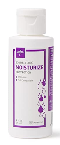 Medline Soothe & Cool Moisturizing Body Lotion, Scented, 2 Oz. #TOP13