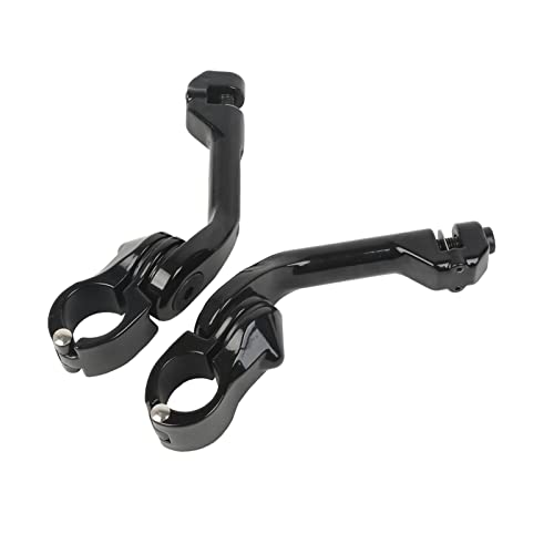 Repose-pieds réglable moto Harley Touring custom 3.2 cm gris foncé